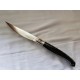 Coltello con manicatura in corno
