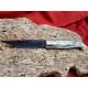 Coltello con manicatura in corno