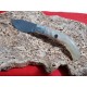 Coltello tipo arburesa con manicatura in montone