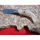 Coltello tipo arburesa con manicatura in montone