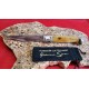 Coltello tipo pattadese con manicatura animata in zoccolo di cavallo