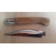 restauro coltello in corno di montone