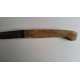 restauro coltello in corno di montone