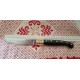 Coltello tipo dorgalese con manicatura animata in ebano