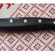 Coltello tipo dorgalese con manicatura animata in ebano