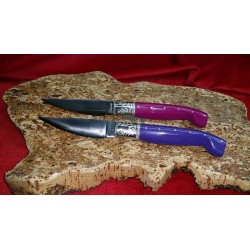 Coltello con manicatura in acetato di cellulosa