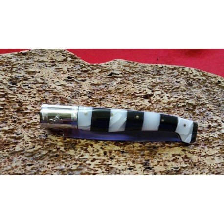 Coltello tipo pattadese con manicatura in kirinite