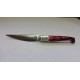Coltello tipo pattadese con manicatura in kirinite 