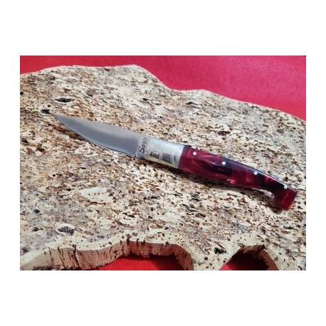 Coltello tipo pattadese con manicatura in kirinite 