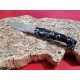 Coltello tipo pattadese con manicatura in kirinite 