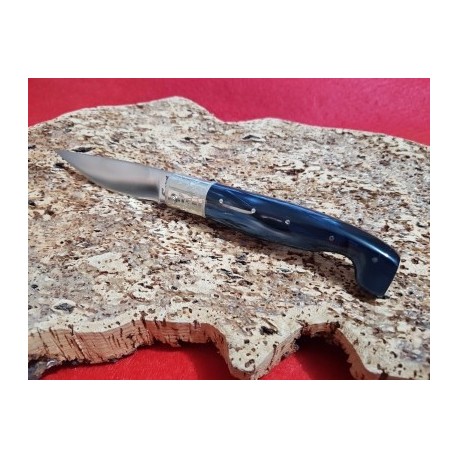 Coltello tipo pattadese con manicatura in kirinite 