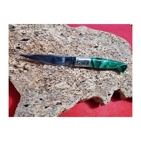 Coltello tipo pattadese con manicatura in kirinite