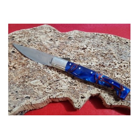 Coltello tipo pattadese con manicatura in kirinite