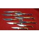 Coltello tipo pattadese con manicatura in kirinite