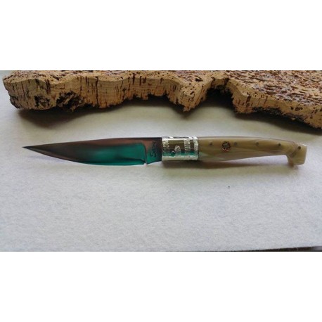 Coltello tipo pattadese con manicatura in kirinite