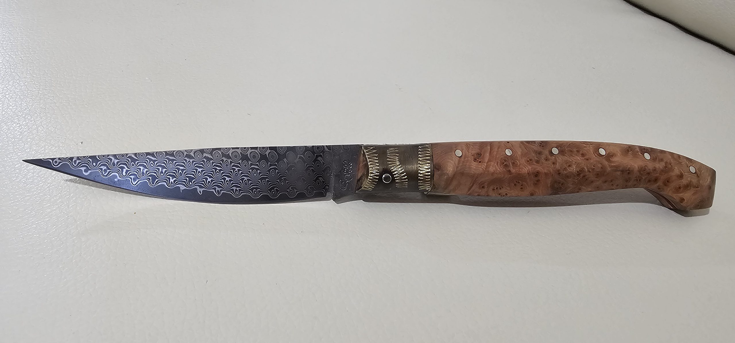 Arrasoja stile Dorgalese – Radica di Ginepro Sardo – Coltello Sardo