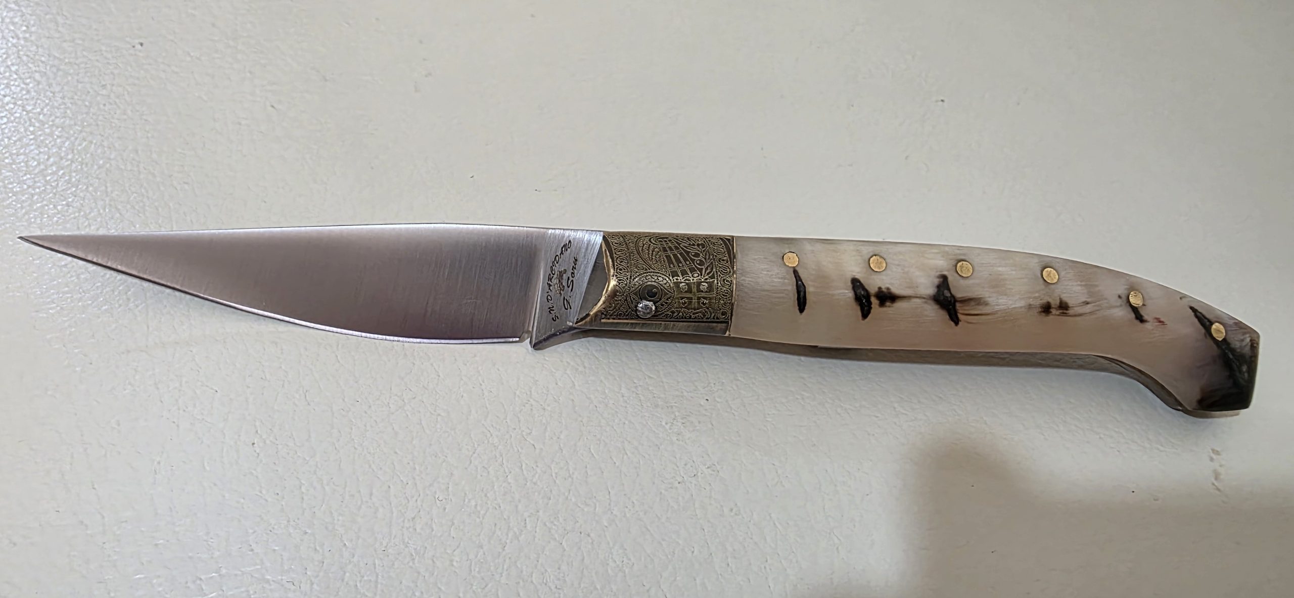 Arrasoja stile Dorgalese – Montone – Coltello Sardo-